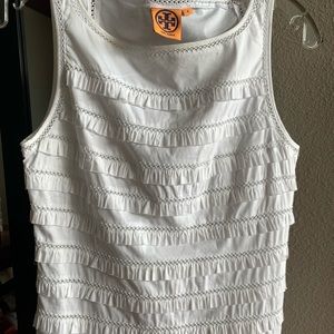 Tory Burch White cotton top